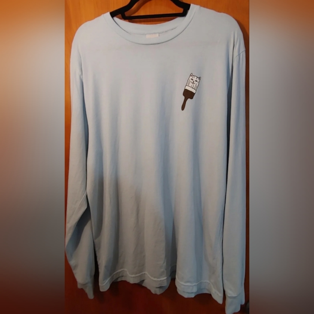 Raindrip  Bob Ross Shirt  Size L. Unisex